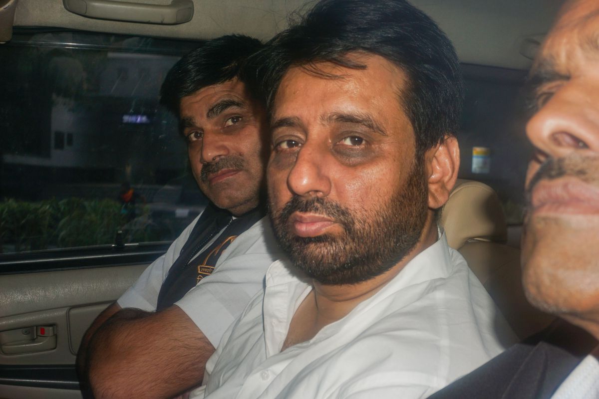 Aam Aadmi Party Amanatullah Khan Member of the Legislative Assembly of India Delhi Enforcement Directorate 