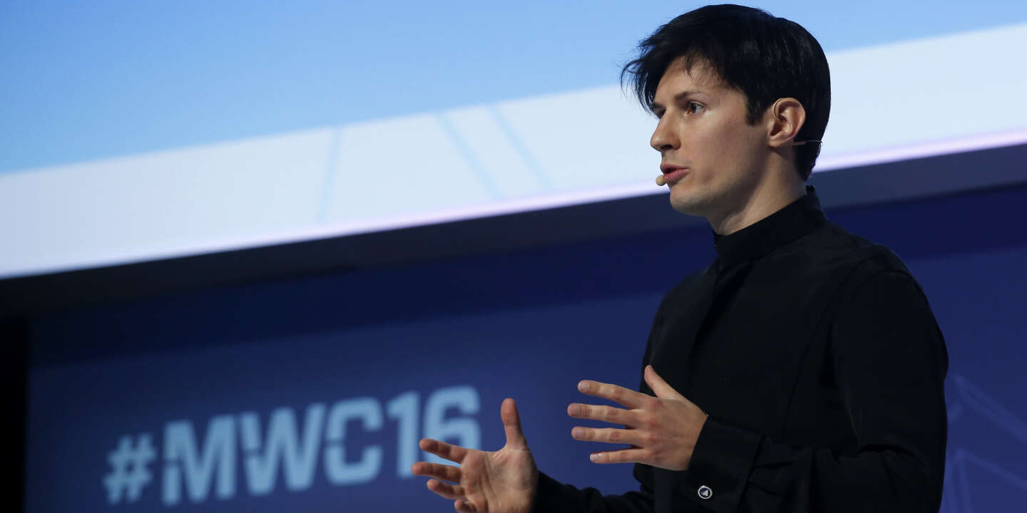 Pavel Durov Telegram France 