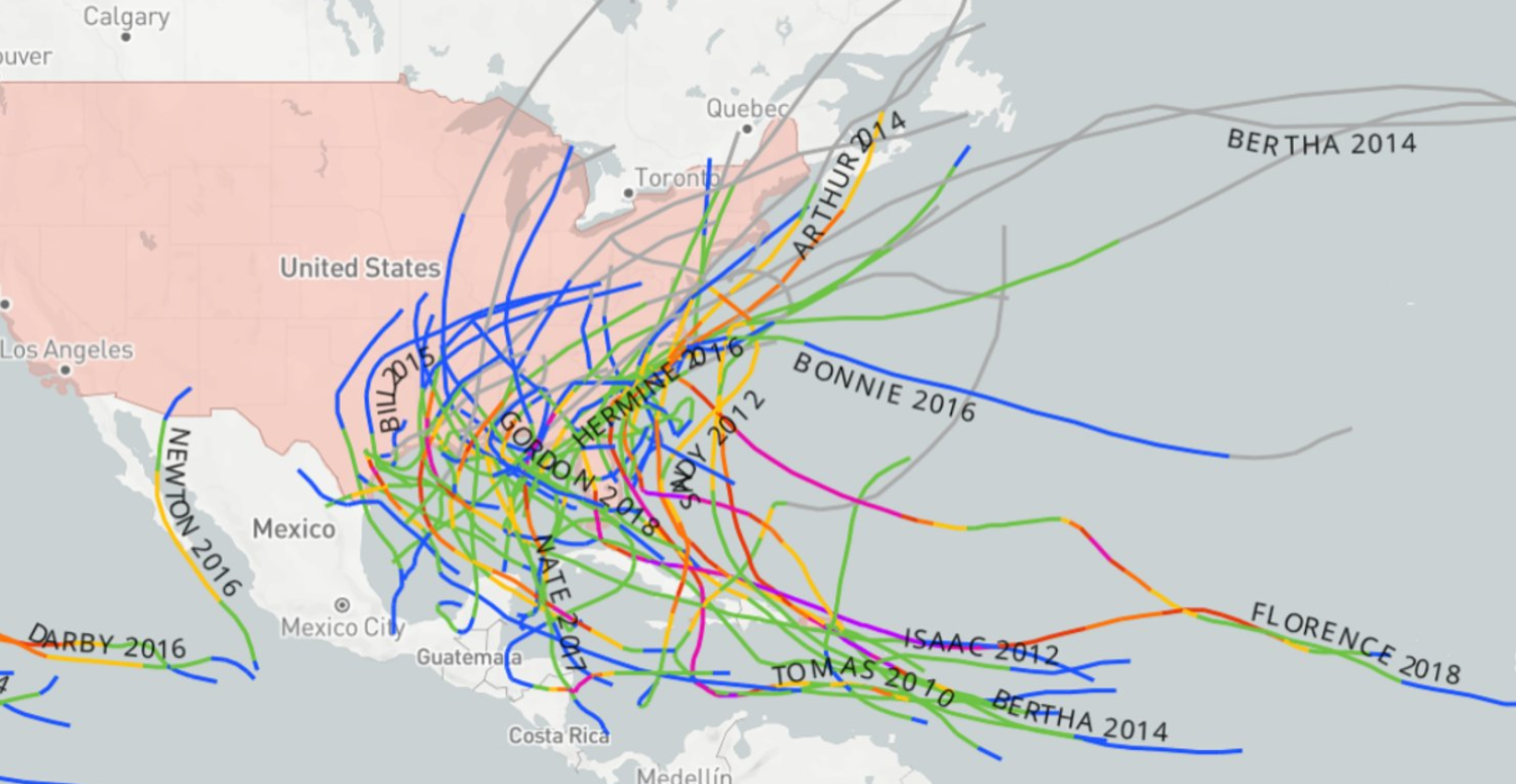 Tropical cyclone Florida 