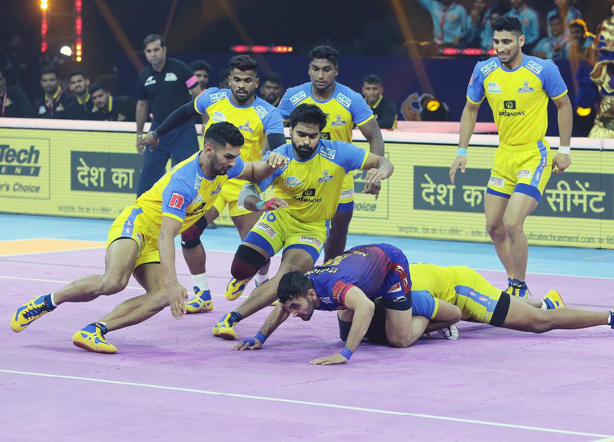 Pro Kabaddi League Tamil Thalaivas Bengal Warriors Dream11 