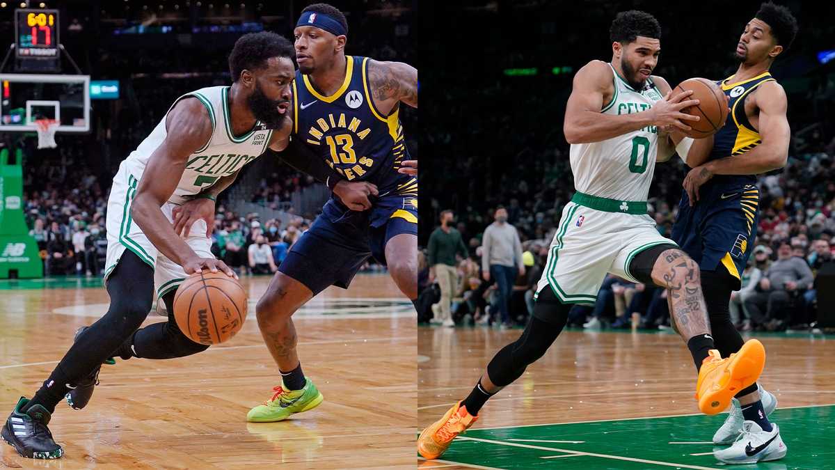 Boston Celtics Indiana Pacers Eastern Conference NBA conference finals Jayson Tatum Jaylen Brown 