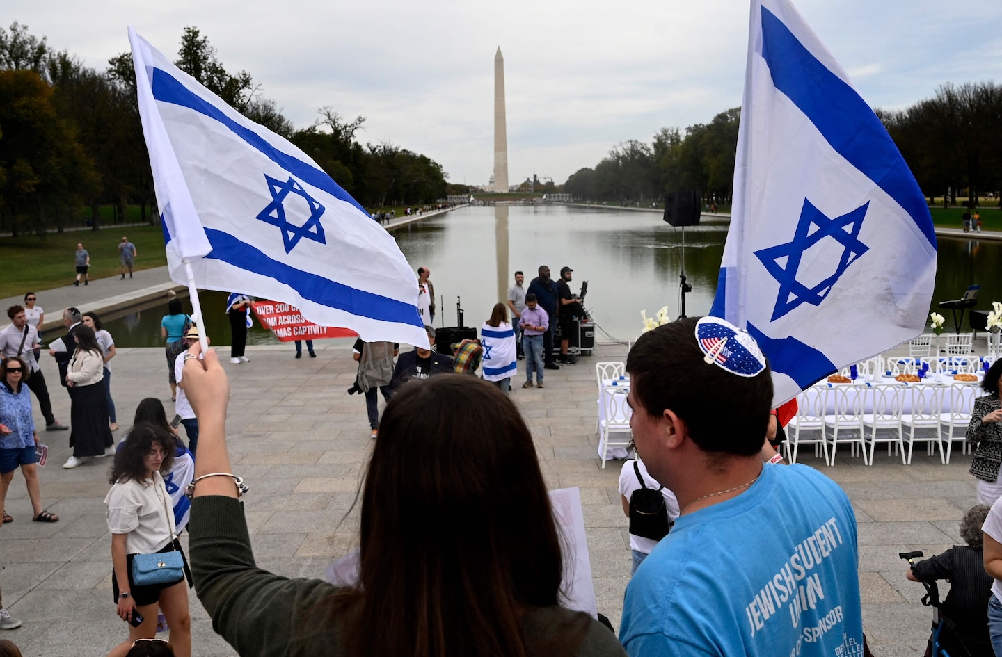 Democratic National Convention Democratic Party Protest Chicago Kamala Harris Palestinians 