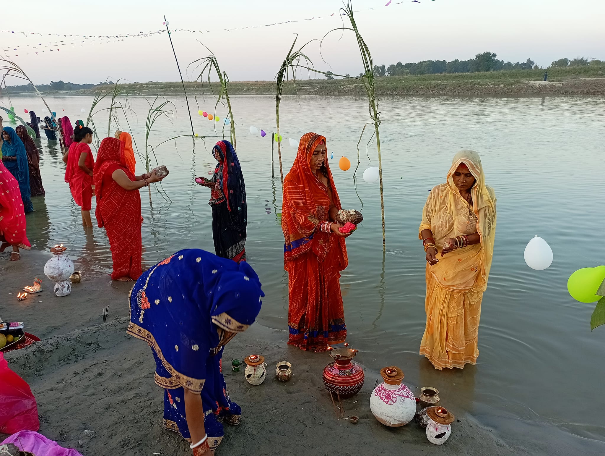 Sari Chhath Puja 