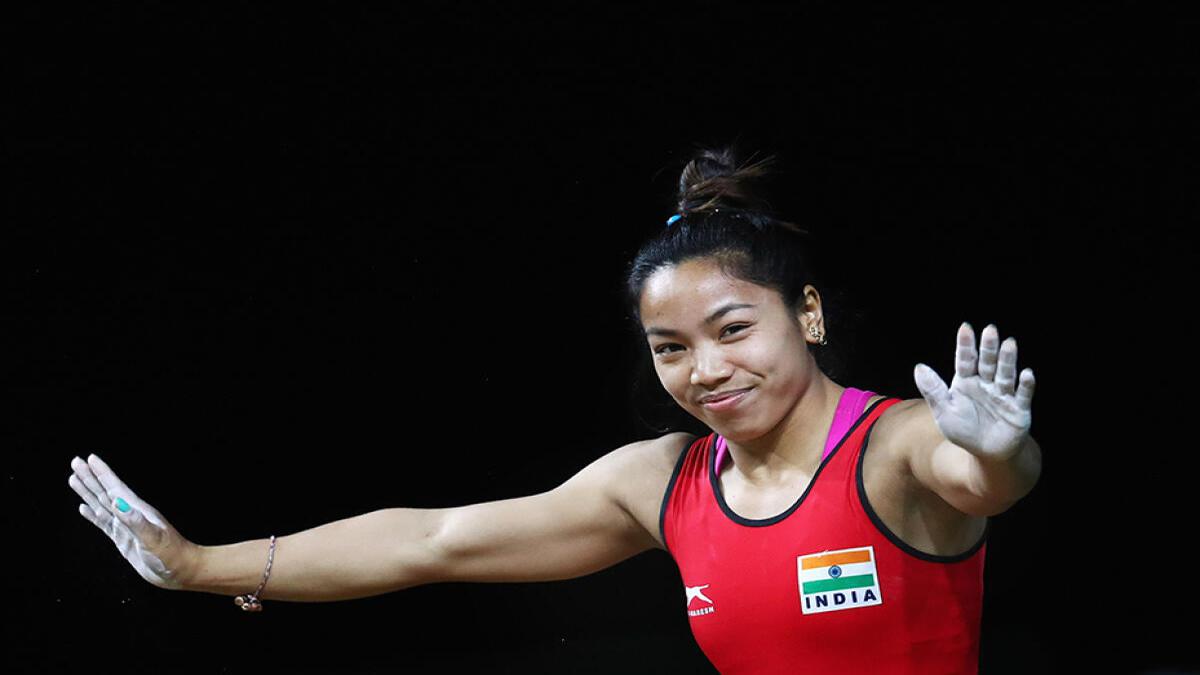 Saikhom Mirabai Chanu Olympic Games Paris 2024 Weightlifting Weightlifter Paris Summer Olympic Games 