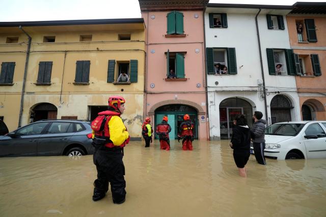 Bologna AC Milan Serie A Flood 