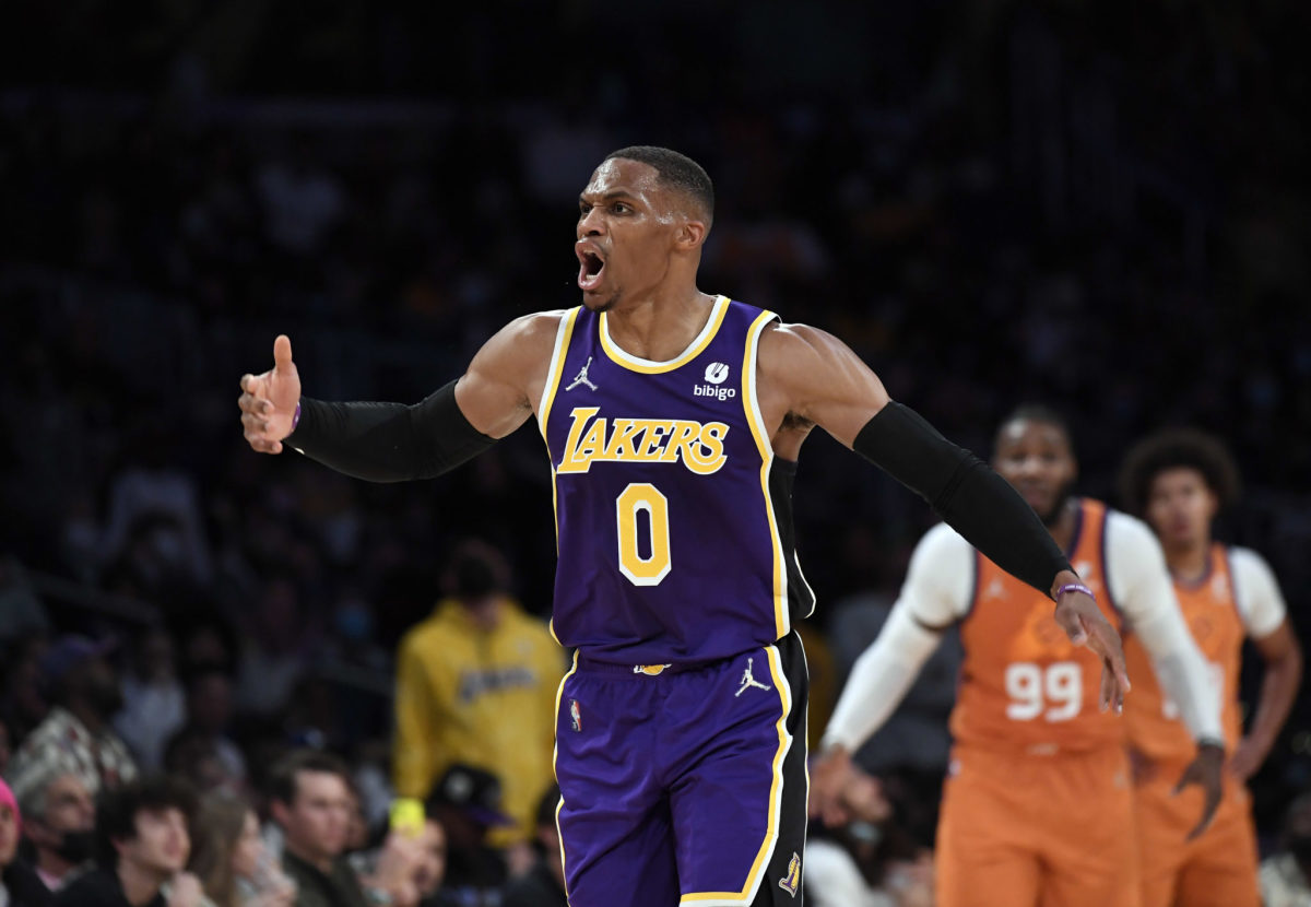 Russell Westbrook Denver Nuggets NBA Los Angeles Lakers 