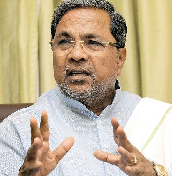 Karnataka Chief Minister Siddaramaiah 