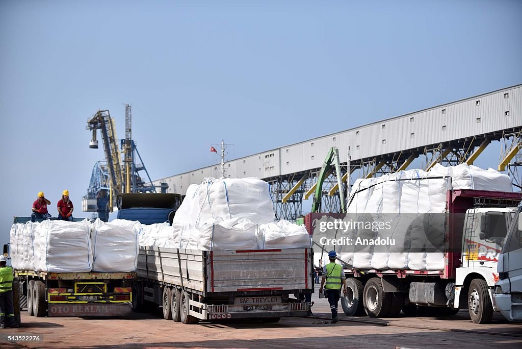 Gaza Gaza Strip Aid Cyprus Israel 