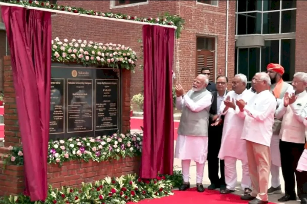 Narendra Modi Bihar Nalanda Nalanda University 