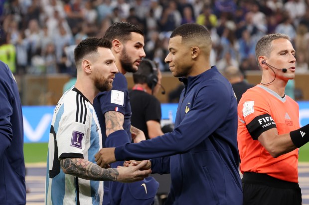 Kylian Mbappé Lionel Messi Paris Saint-Germain F.C. Argentina national football team 2022 World Cup France national football team Real Madrid CF 