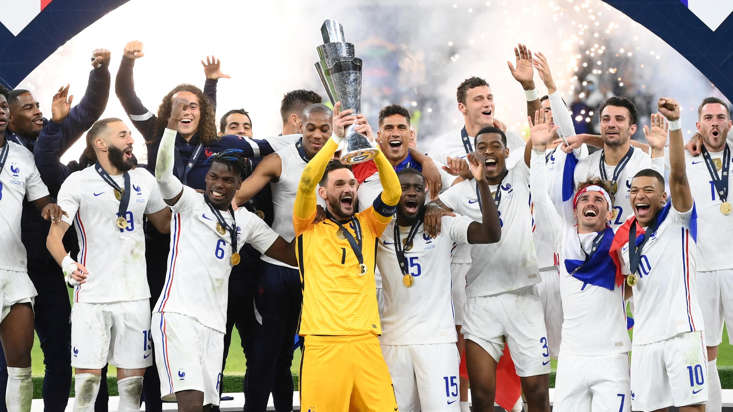 Italy national football team France national football team UEFA Nations League Kylian Mbappé France Paris Saint-Germain F.C. UEFA European Championship 