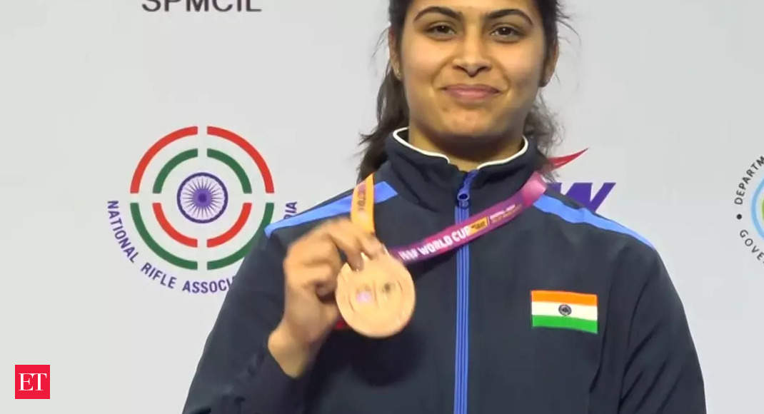 Manu Bhaker Jaspal Rana Olympic Games Olympic Games Paris 2024 India 