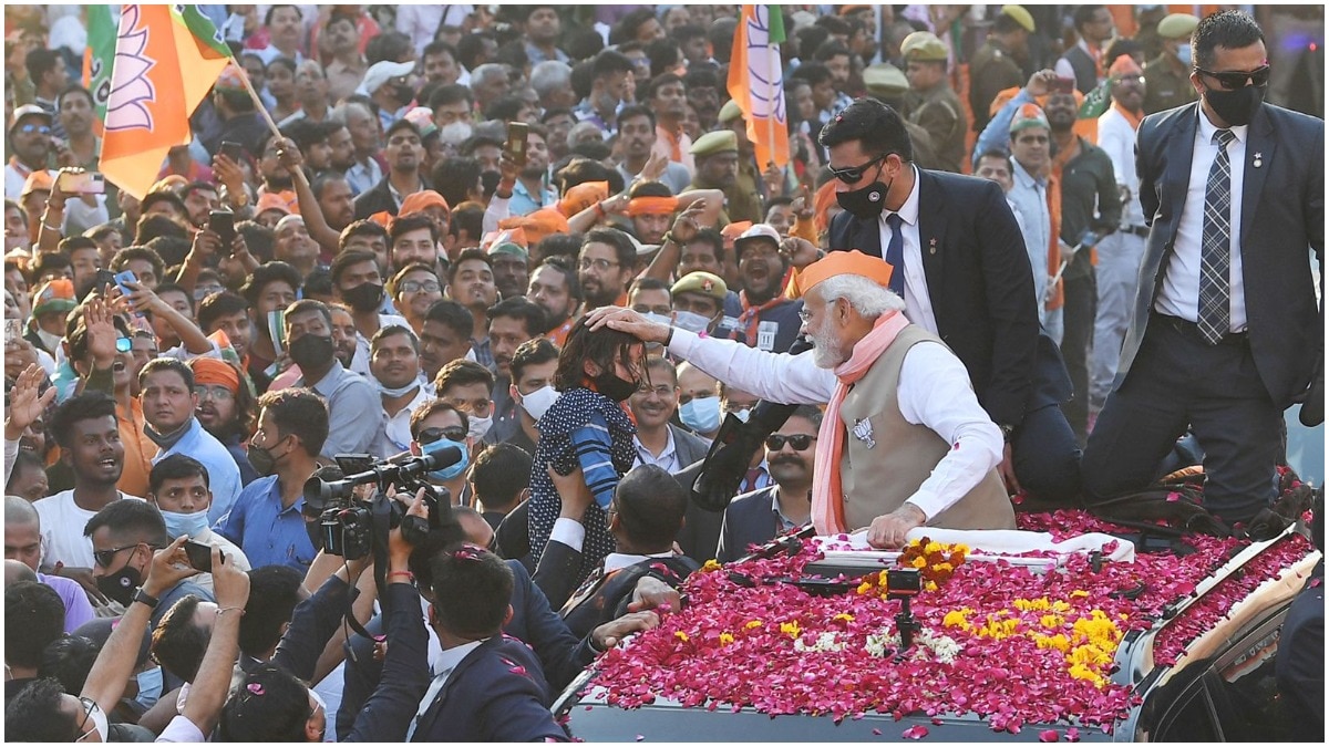 South Chennai Welcomes Modi 