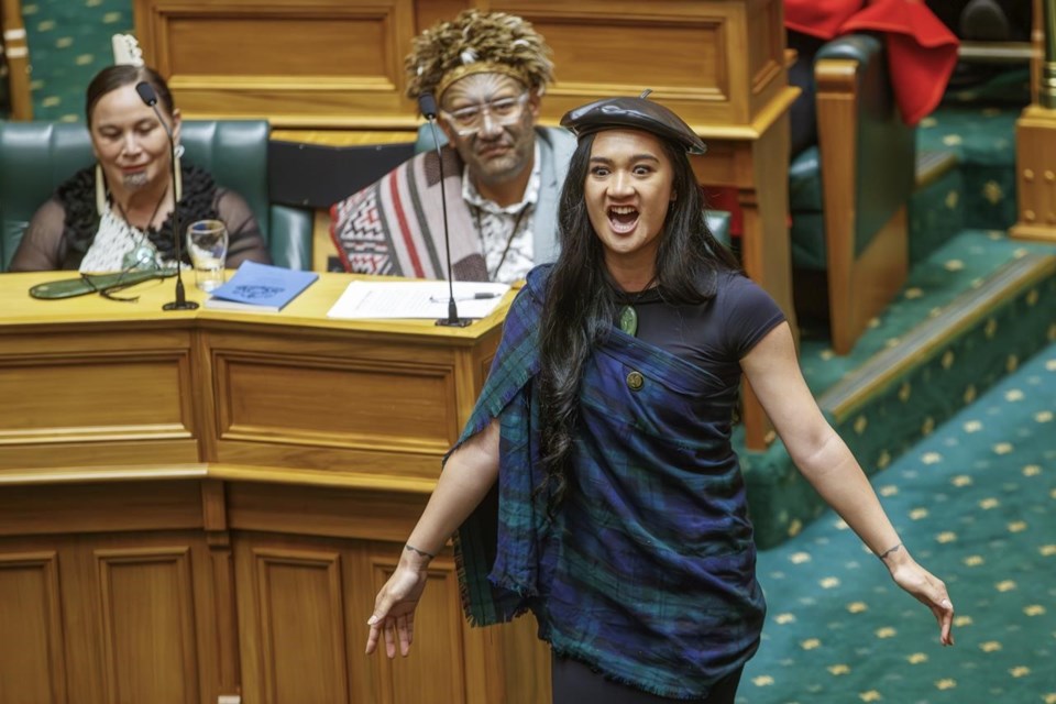 New Zealand Māori people Haka Protest 