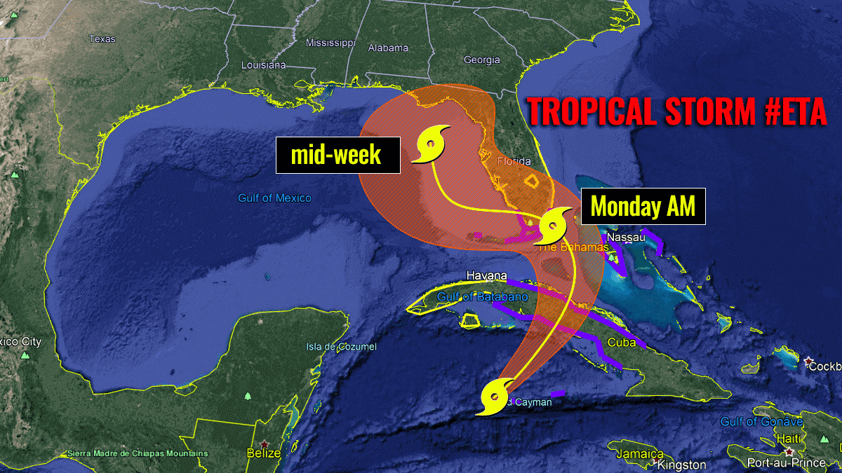 Tropical cyclone Florida 