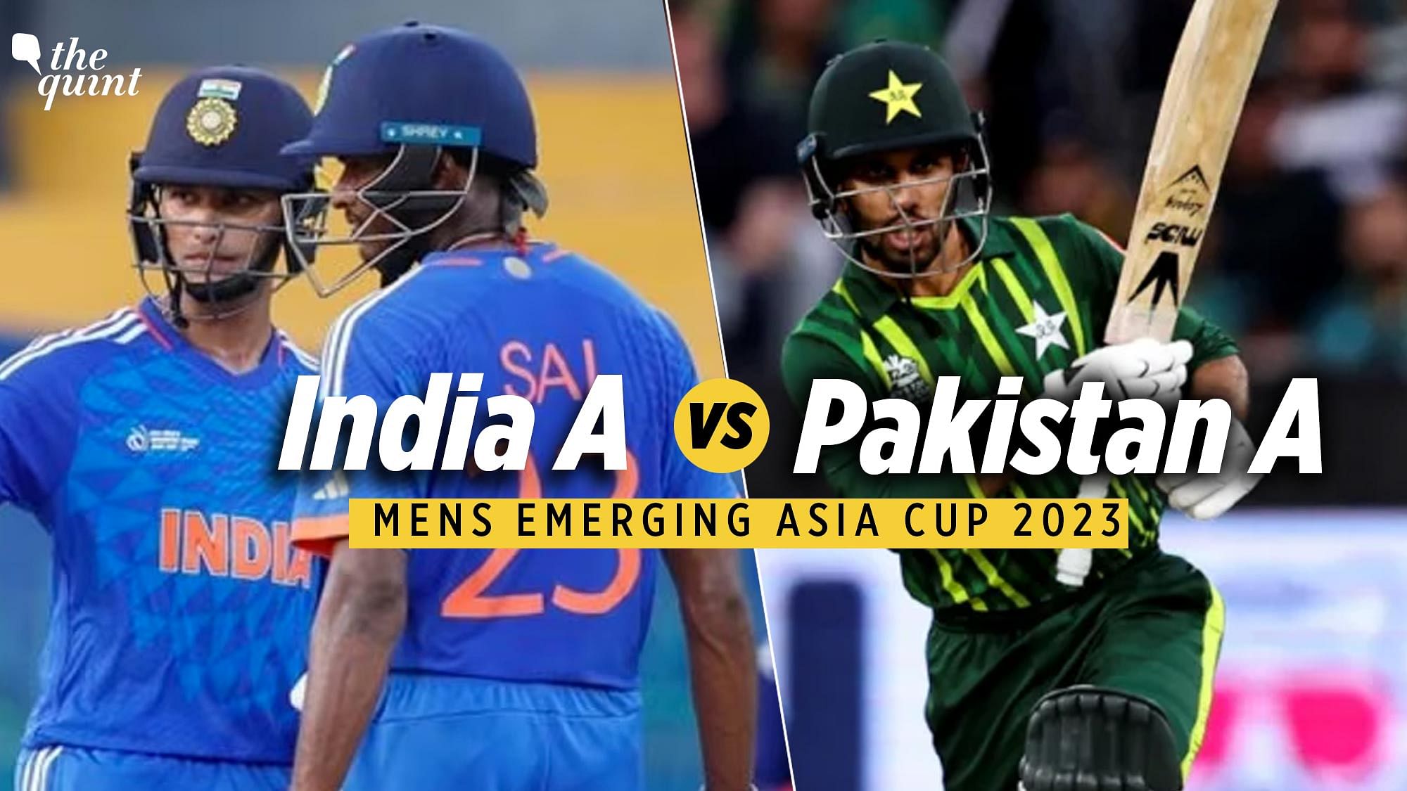 India A vs Pakistan A 