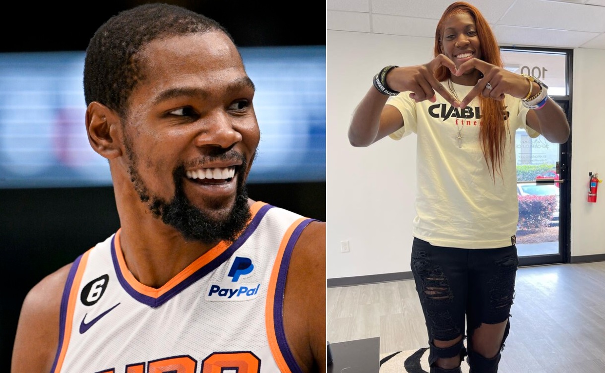 Kevin Durant Kay Adams Phoenix Suns Los Angeles Lakers 