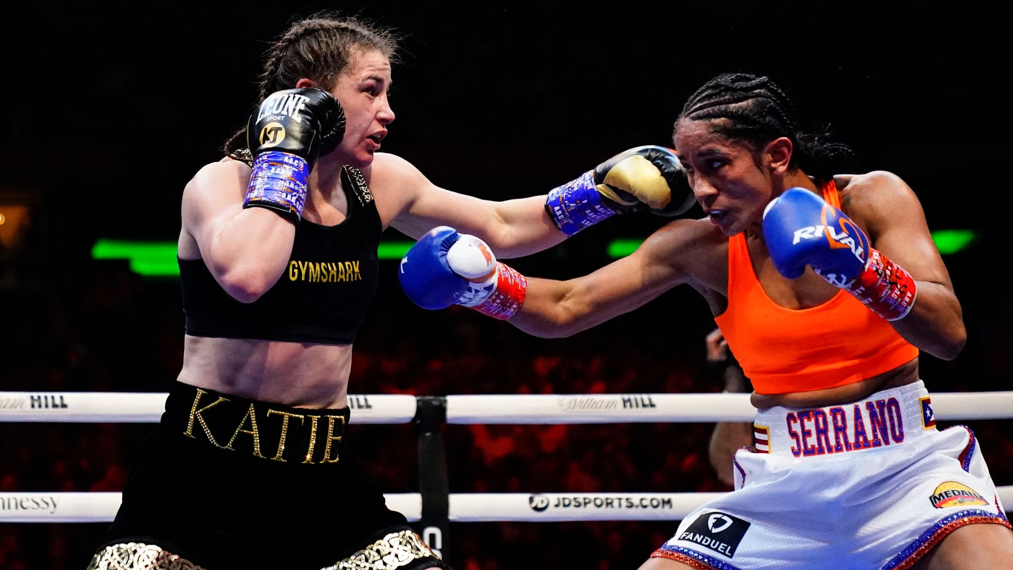 Katie Taylor Boxing Amanda Serrano 