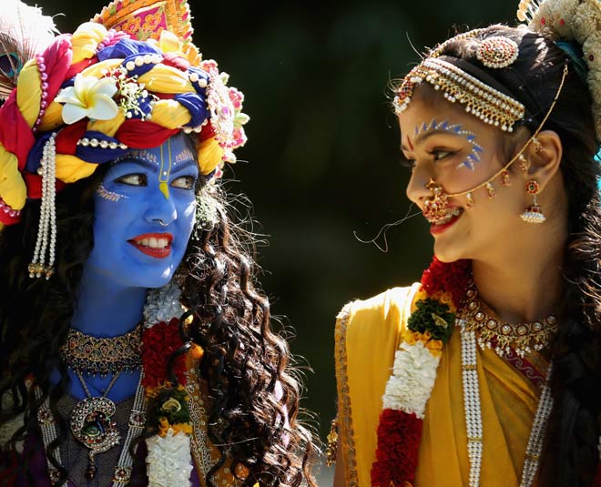 Krishna Janmashtami Kanpur Radha Krishna Murti Hindu Temple Bhagavan 