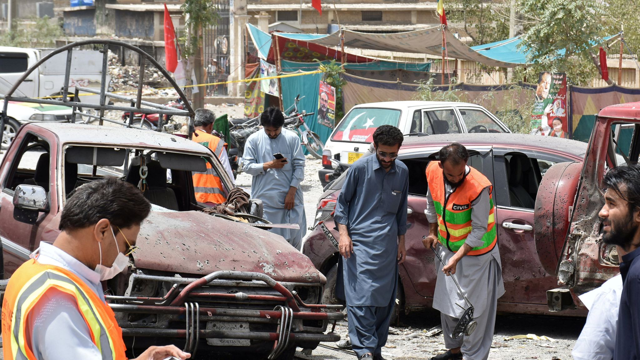 Pakistan Quetta Railway Explosion Incident Balochistan 