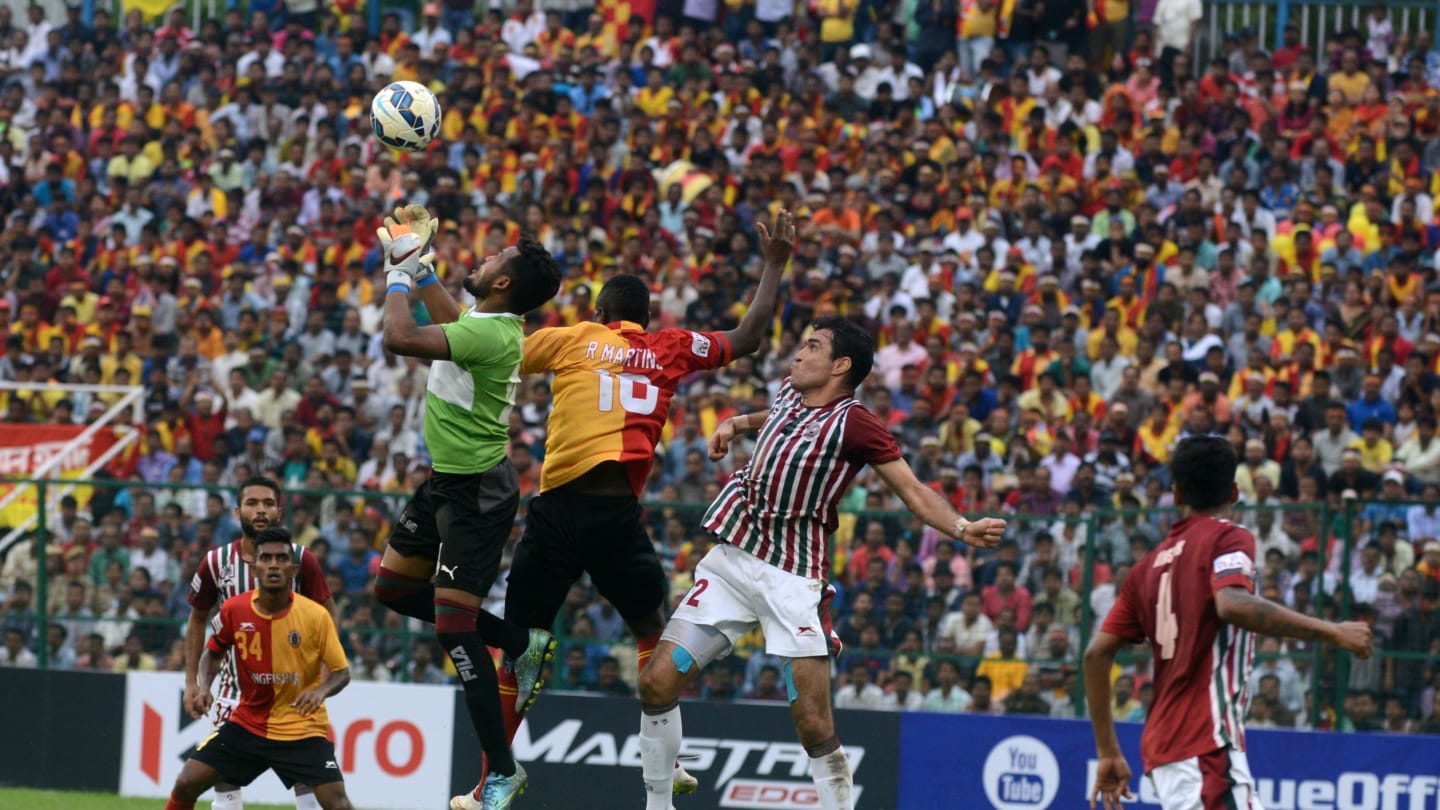 Calcutta Football League East Bengal FC Mohun Bagan AC Kolkata Derby Indian Super League 