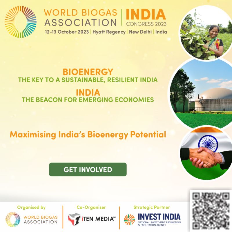 India World Biogas Association Indian National Congress Renewable energy 