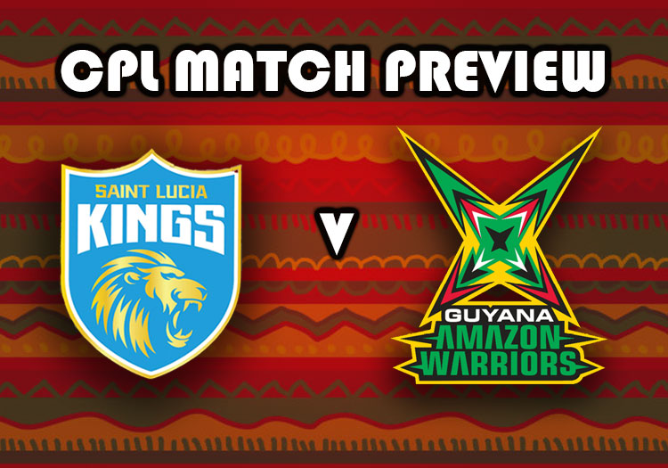 Guyana Amazon Warriors Saint Lucia Kings Caribbean Premier League Cricket Guyana national cricket team 