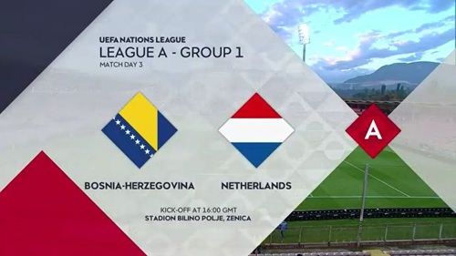 Bosnia and Herzegovina national football team UEFA Nations League Netherlands 