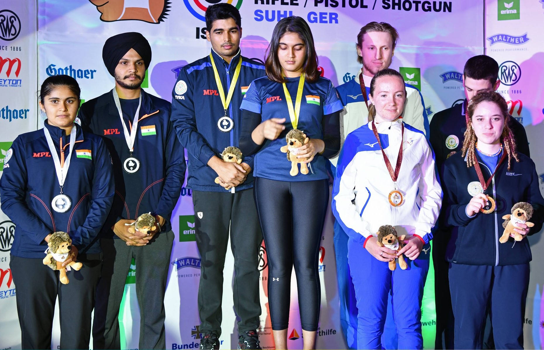 International Shooting Sport Federation India Shooting Gold medal 