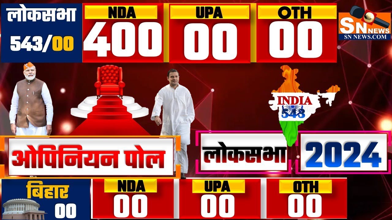 Exit Polls Predict Clear Majority for BJP in 2024 Lok Sabha Elections
