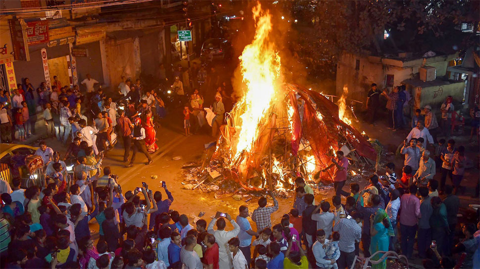 Holi Holika Dahan Hinduism 