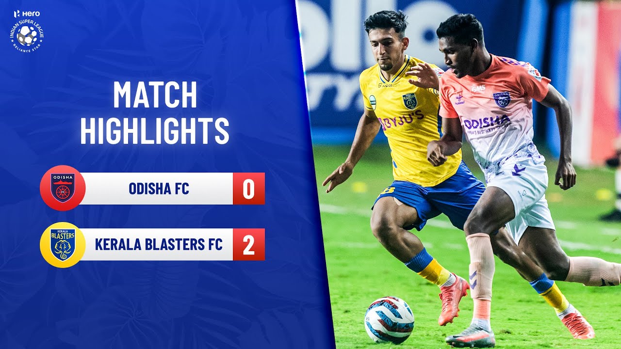 Kerala Blasters FC Odisha FC Indian Super League Sergio Lobera Jamshedpur FC Kalinga Stadium 