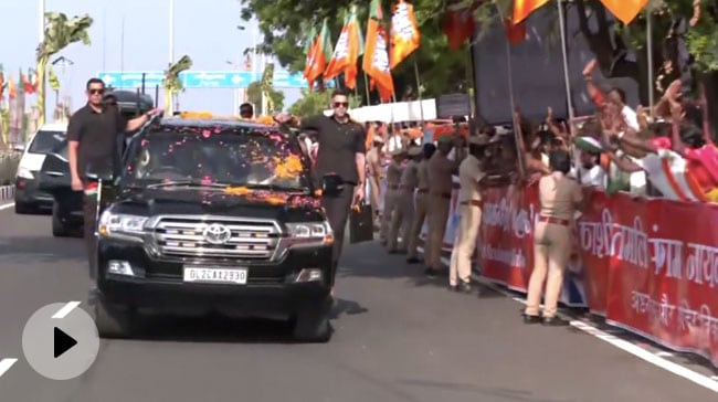 South Chennai Welcomes Modi 