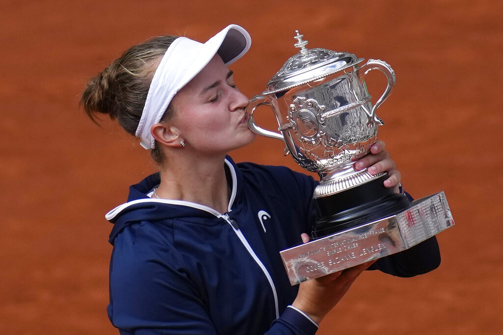 Wimbledon Barbora Krejčíková Jasmine Paolini Tennis Elena Rybakina 