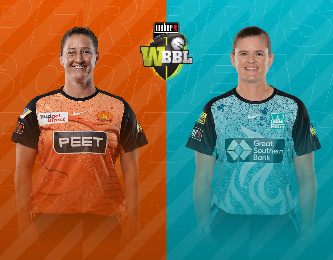 Perth Scorchers Brisbane Heat Womens Big Bash League Cricket Dream11 Western Australian Cricket Association 