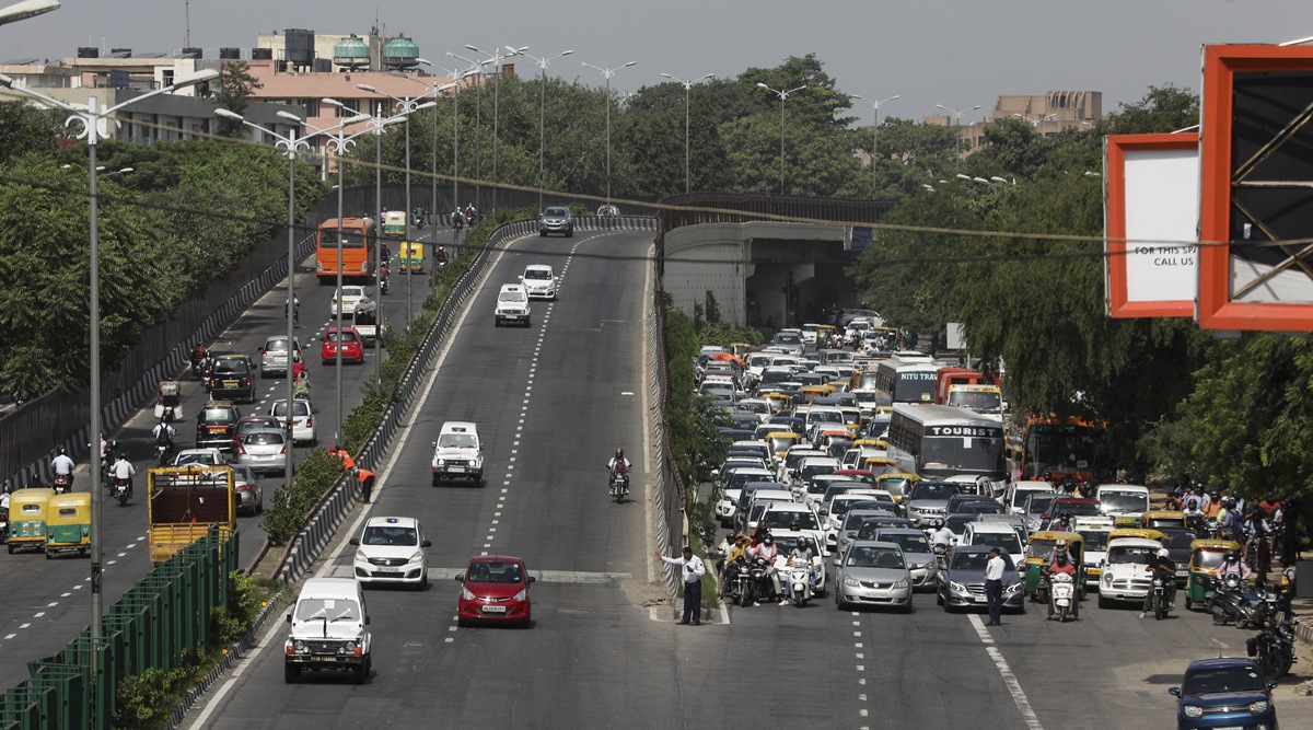 Naraina Flyover Dhaula Kuan Naraina New Delhi Mayapuri Road 