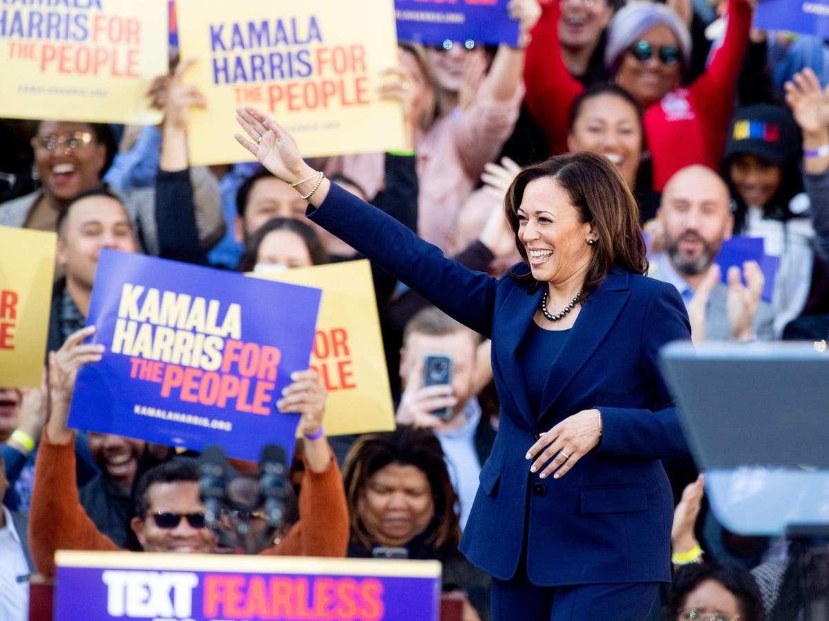 Kamala Harris Donald Trump Vice President Douglas Emhoff 