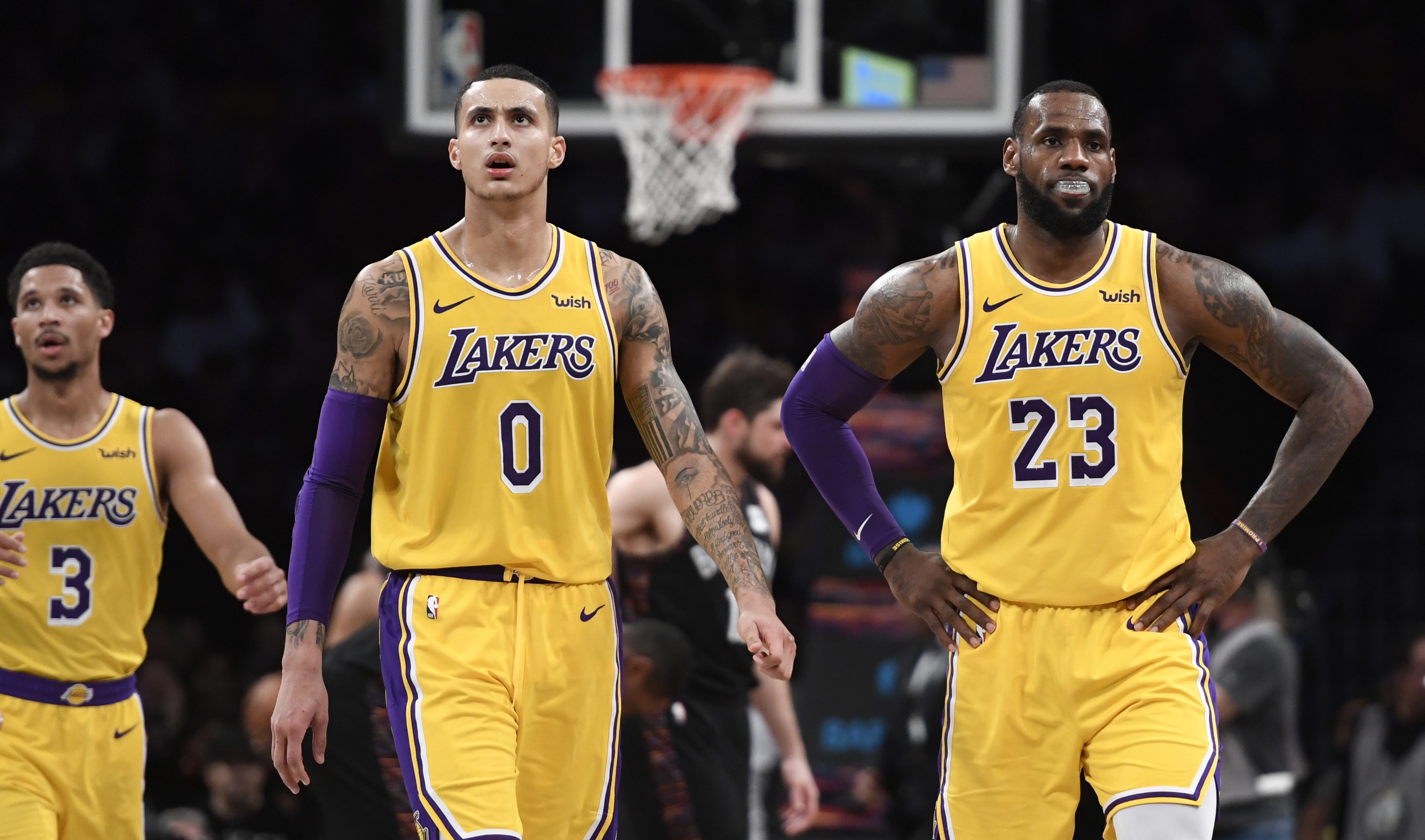 JJ Redick Los Angeles Lakers Rui Hachimura Orlando Magic 