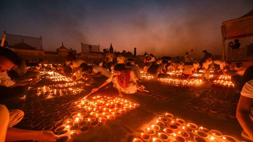 Ayodhya Diwali Rama Diya 