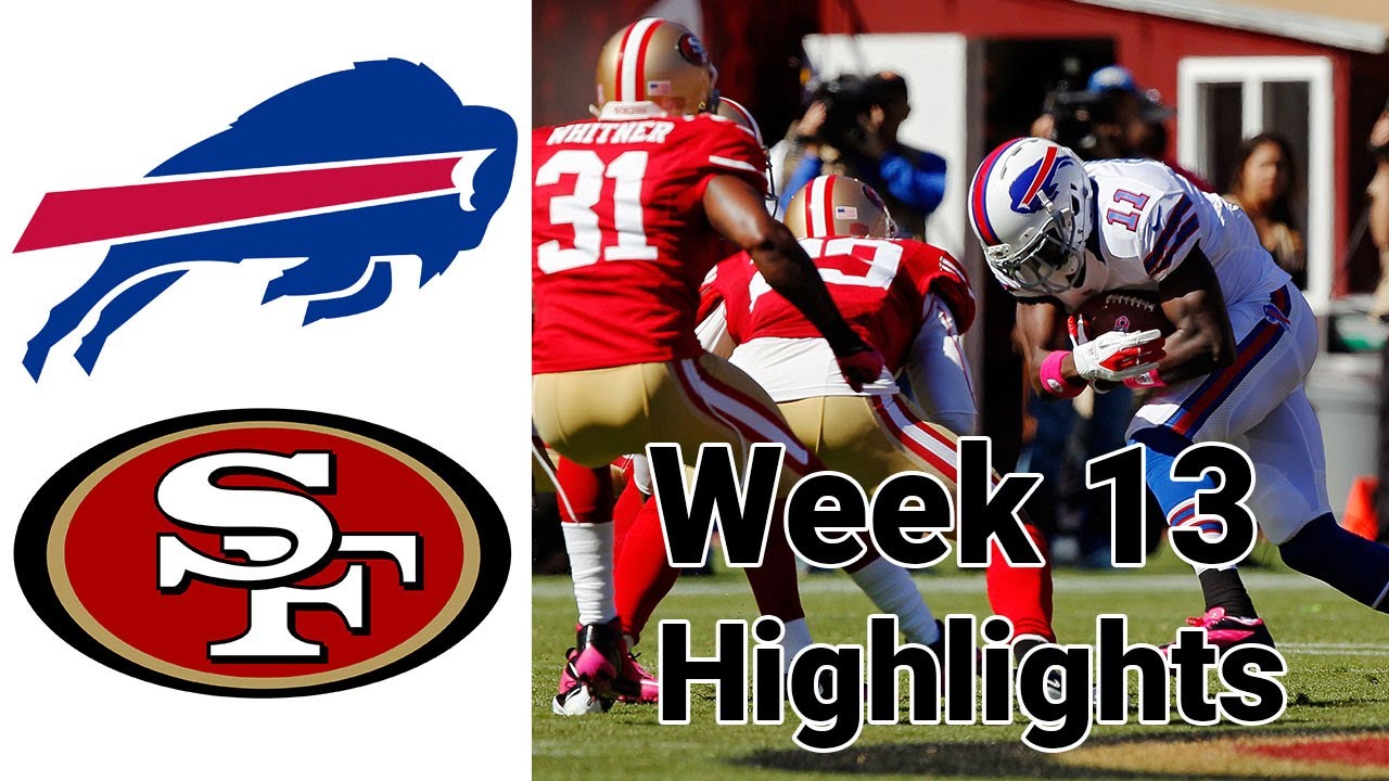 Buffalo Bills San Francisco 49ers NFL NBC Sunday Night Football Highmark Stadium 