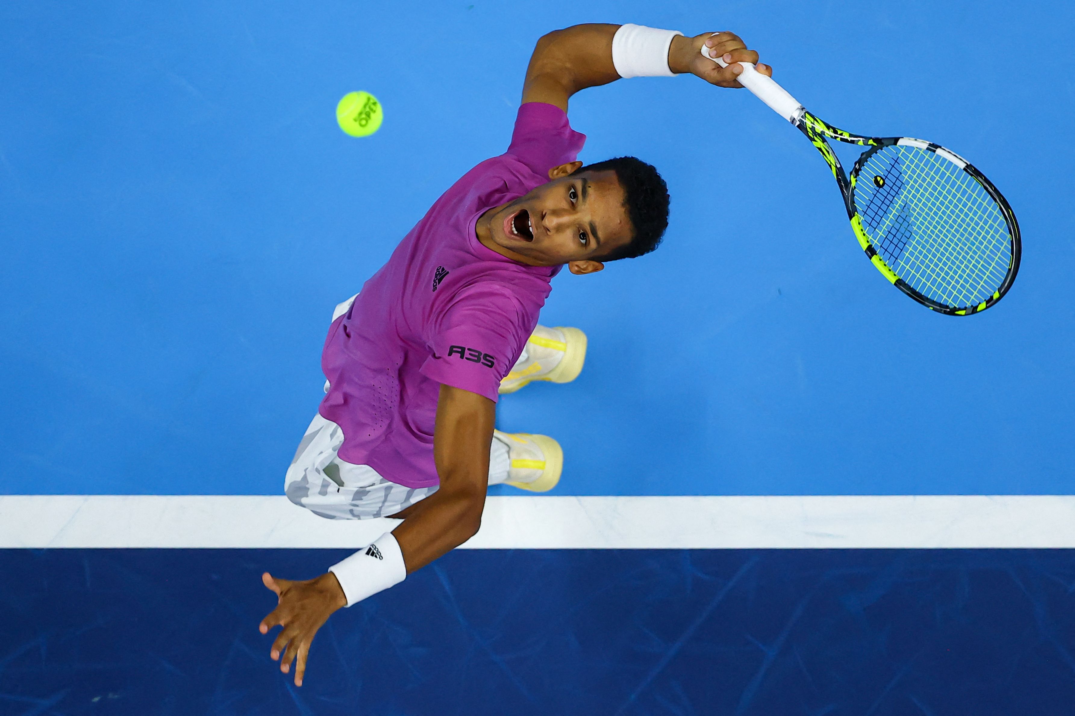 Felix Auger Aliassime Casper Ruud Tennis Madrid Open 