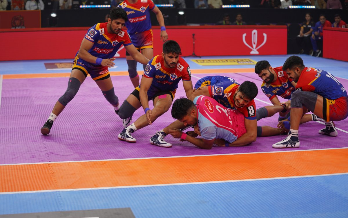 Pro Kabaddi League UP Yoddhas Jaipur Pink Panthers Dream11 