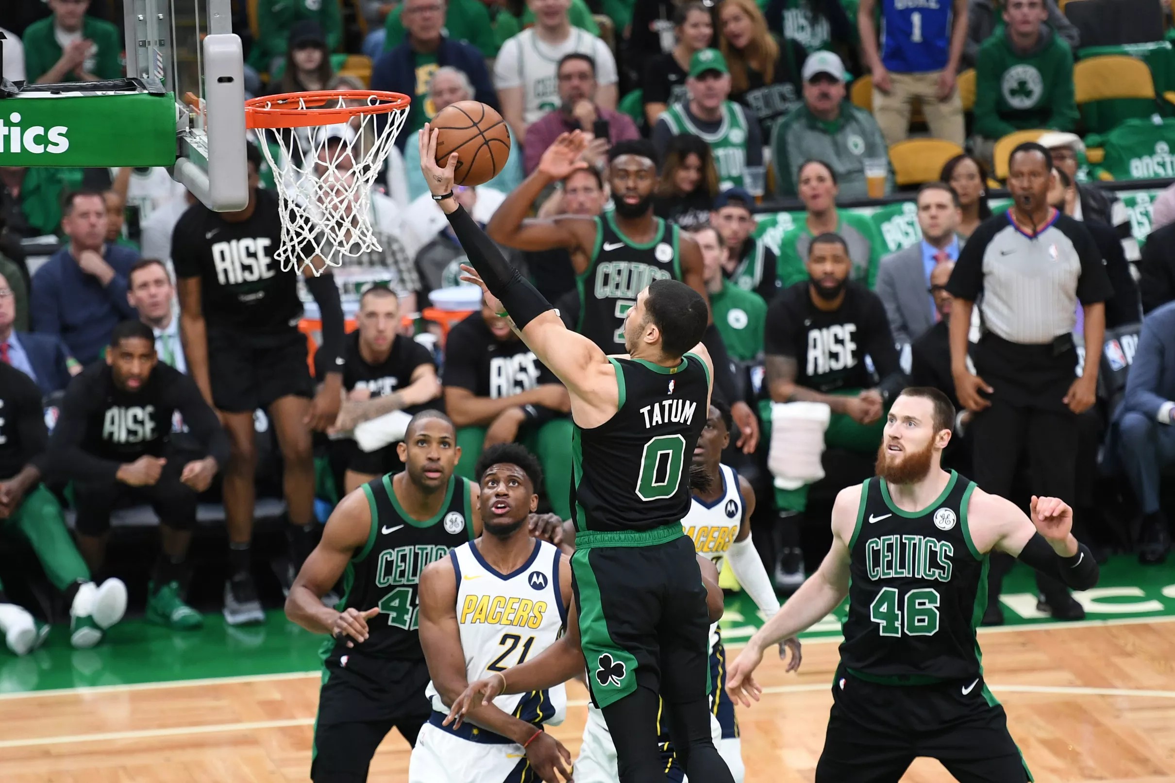 Boston Celtics Indiana Pacers Eastern Conference NBA conference finals Jayson Tatum Jaylen Brown 