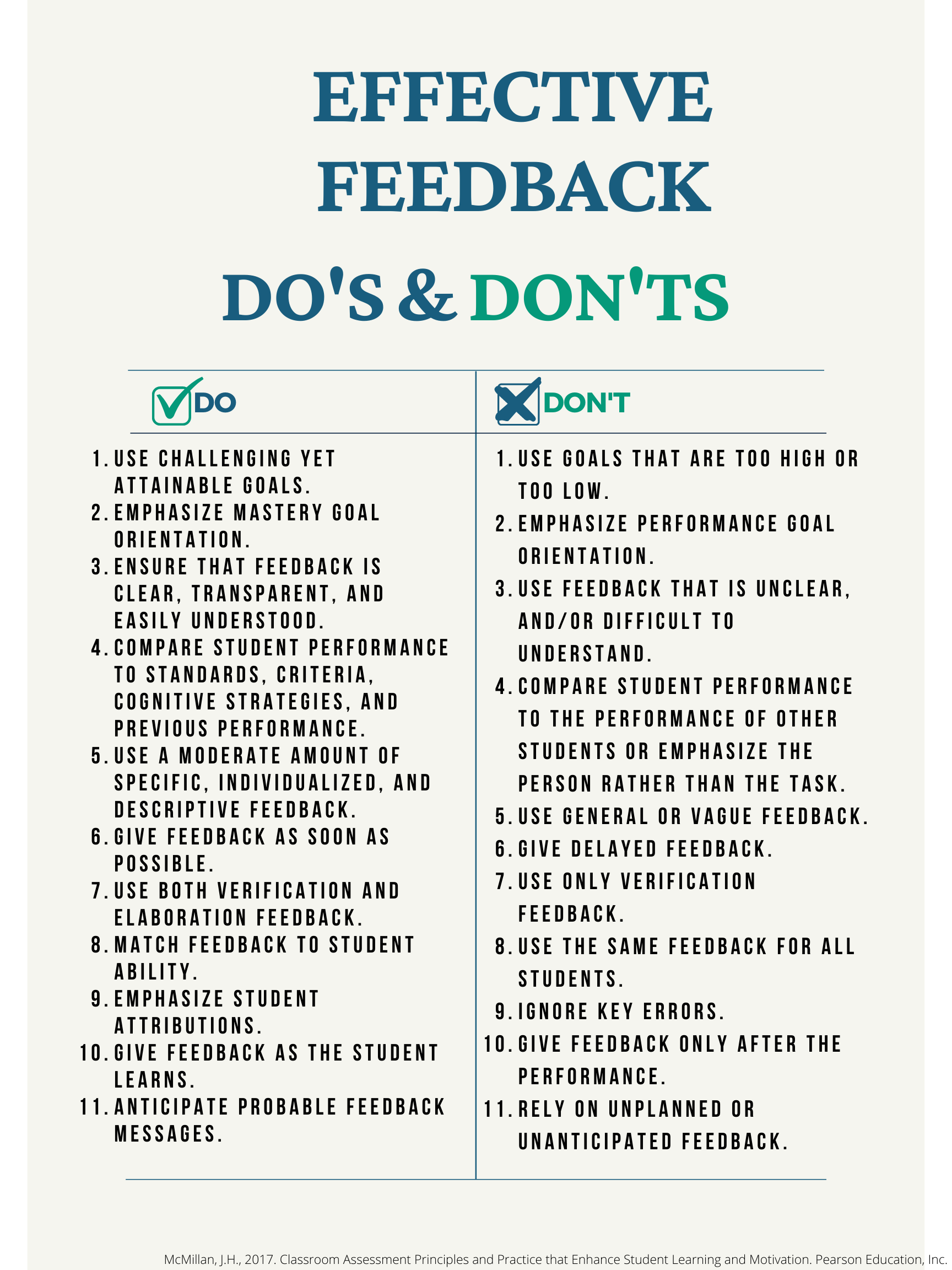 Feedback
 