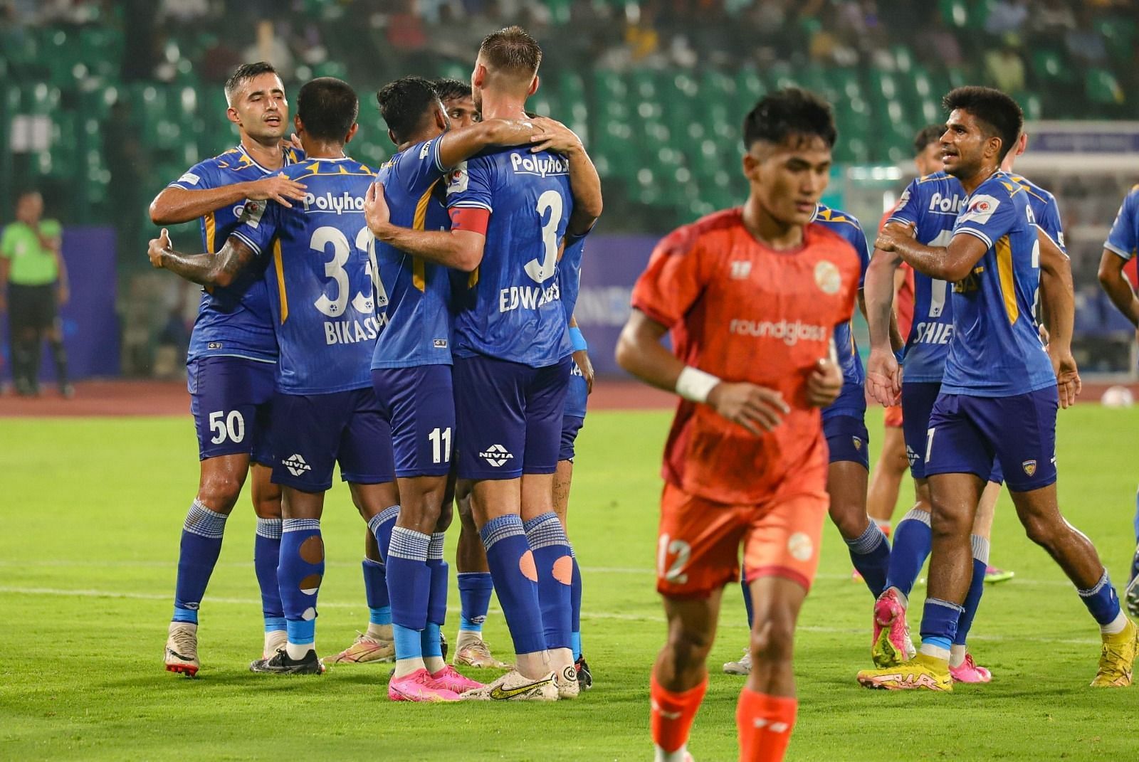 Jamshedpur Chennaiyin FC Indian Super League Owen Coyle NorthEast United FC JRD Tata Sports Complex Football Stadium 