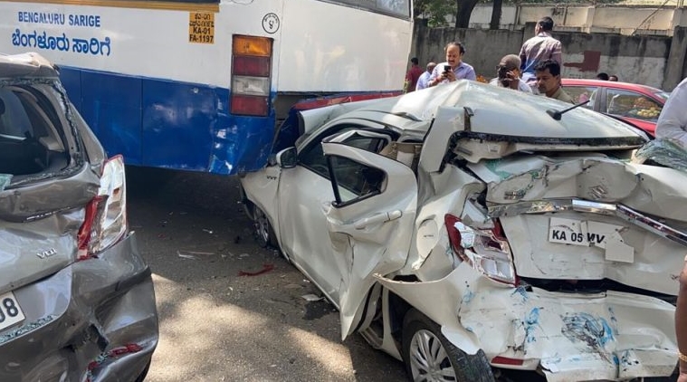 Bengaluru Accident AB Volvo Bengaluru Metropolitan Transport Corporation 