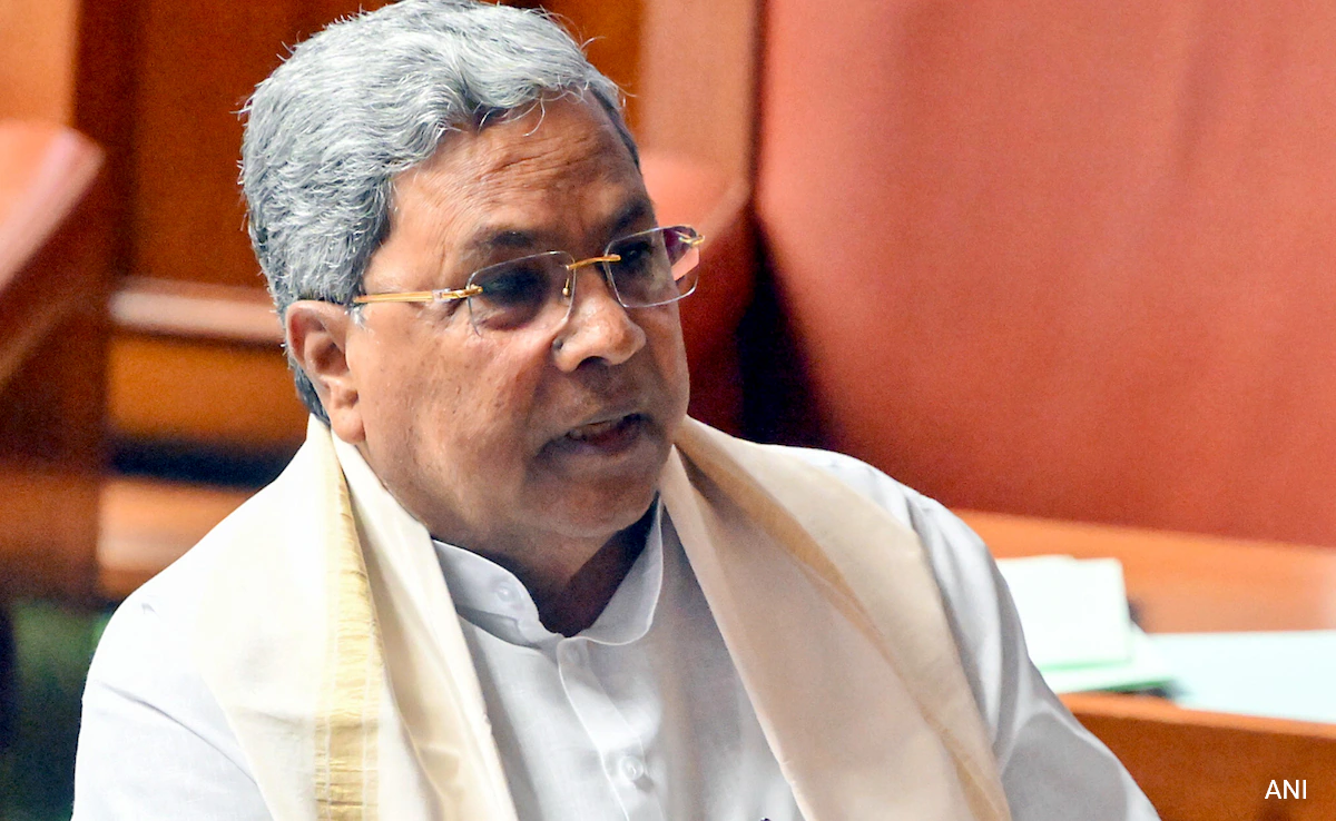 Karnataka CM Siddaramaiah 