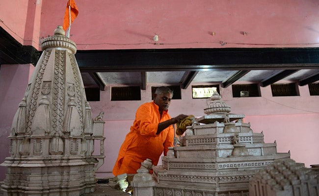 Ramayana Ayodhya Rama Hindu Temple Ramcharitmanas Gold Garbhagriha 