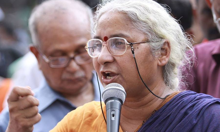 Medha Patkar Narmada Bachao Andolan Delhi Social activist 
