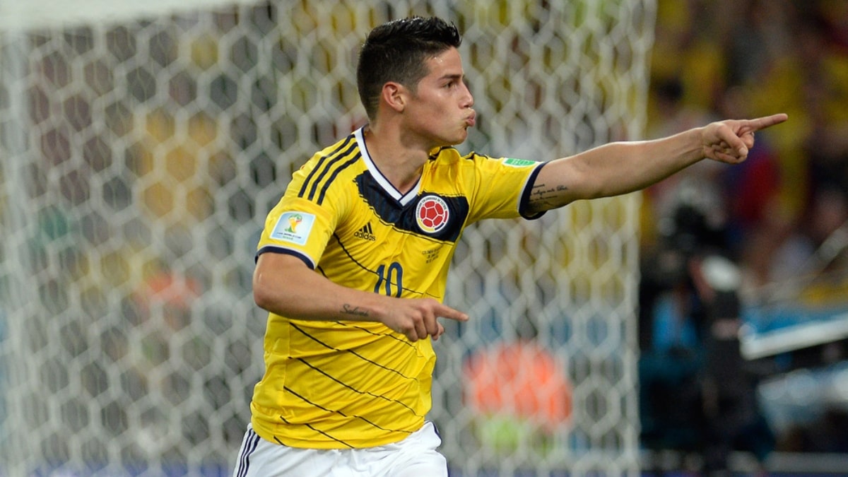 James Rodríguez Copa América Colombia national football team 2014 FIFA World Cup Colombia 